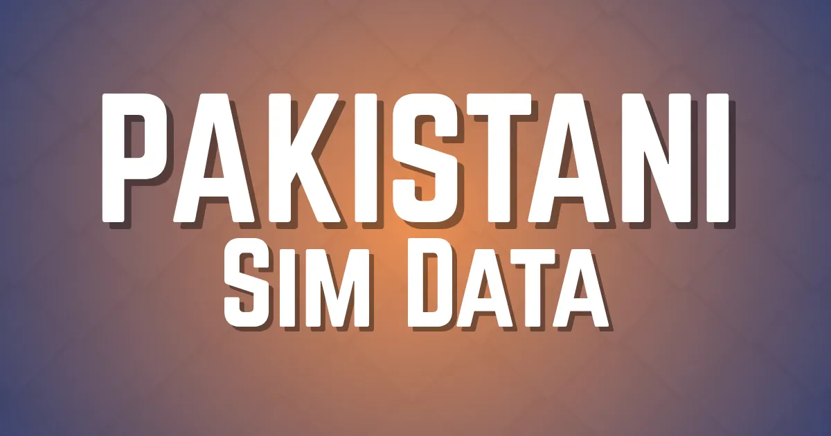 Pak Sim Data Image Preview